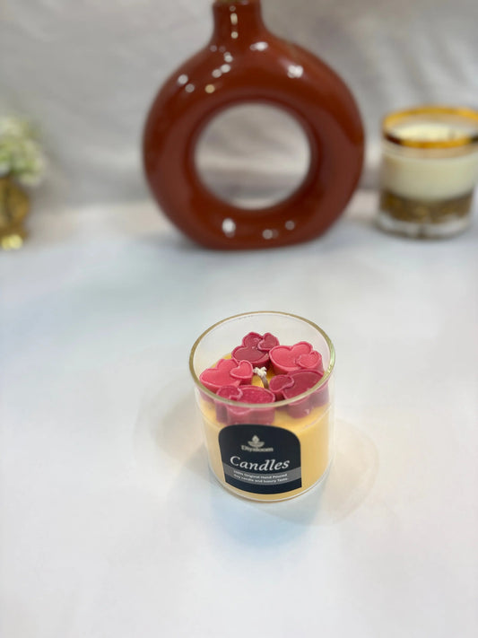 Rose Bloom Soy Wax Candle My Store