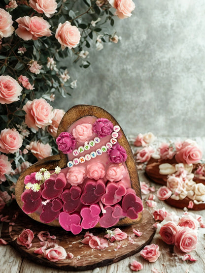 Heart & Hearth Wooden Candle Diyaloom