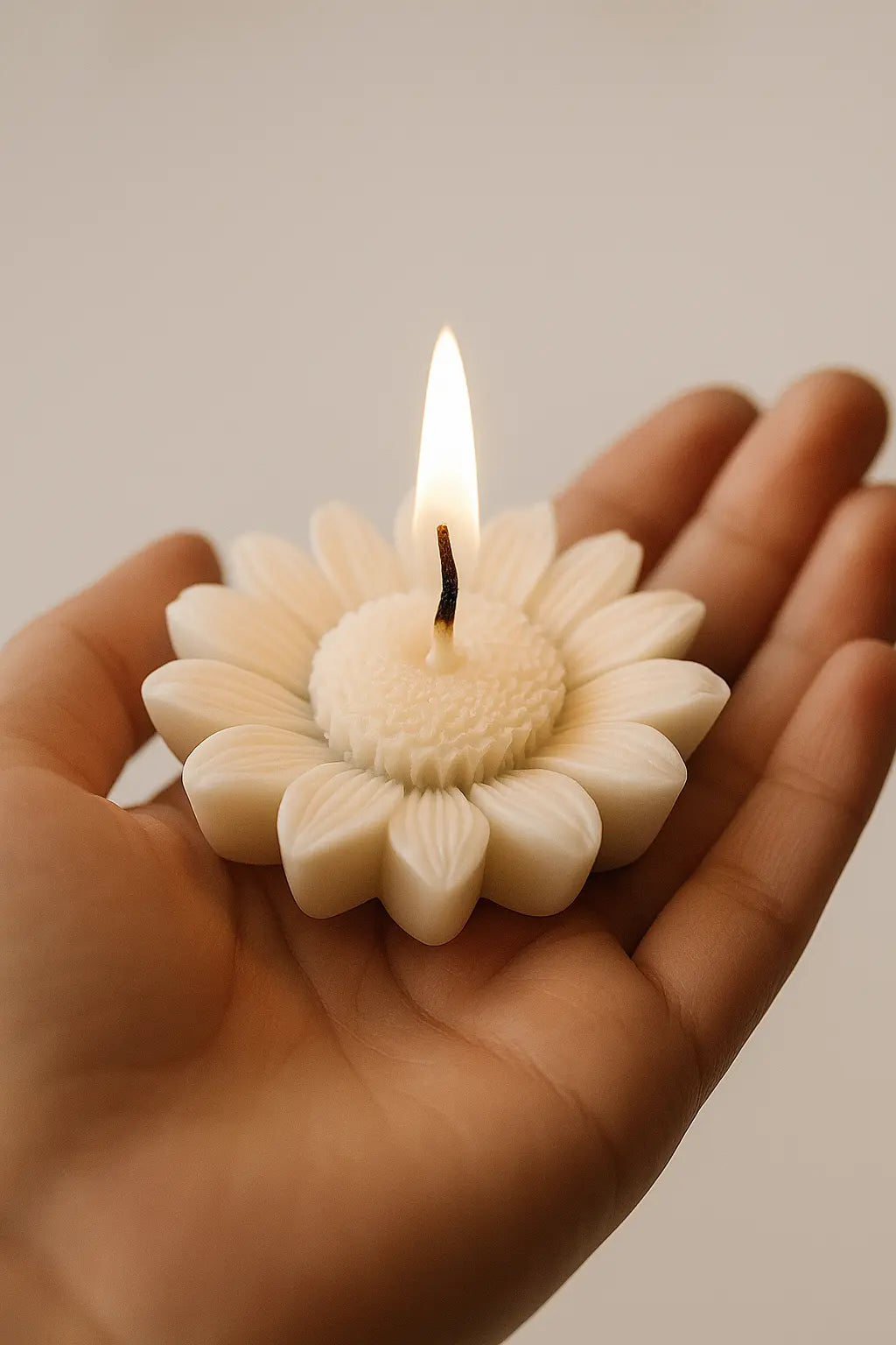 Sunflower Blossom Soy Wax Candle Diyaloom