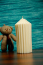 Tomb Pillar – Ribbed Soy Wax Candle Diyaloom