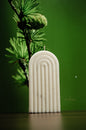 The Arch – Ribbed Soy Wax Candle Diyaloom