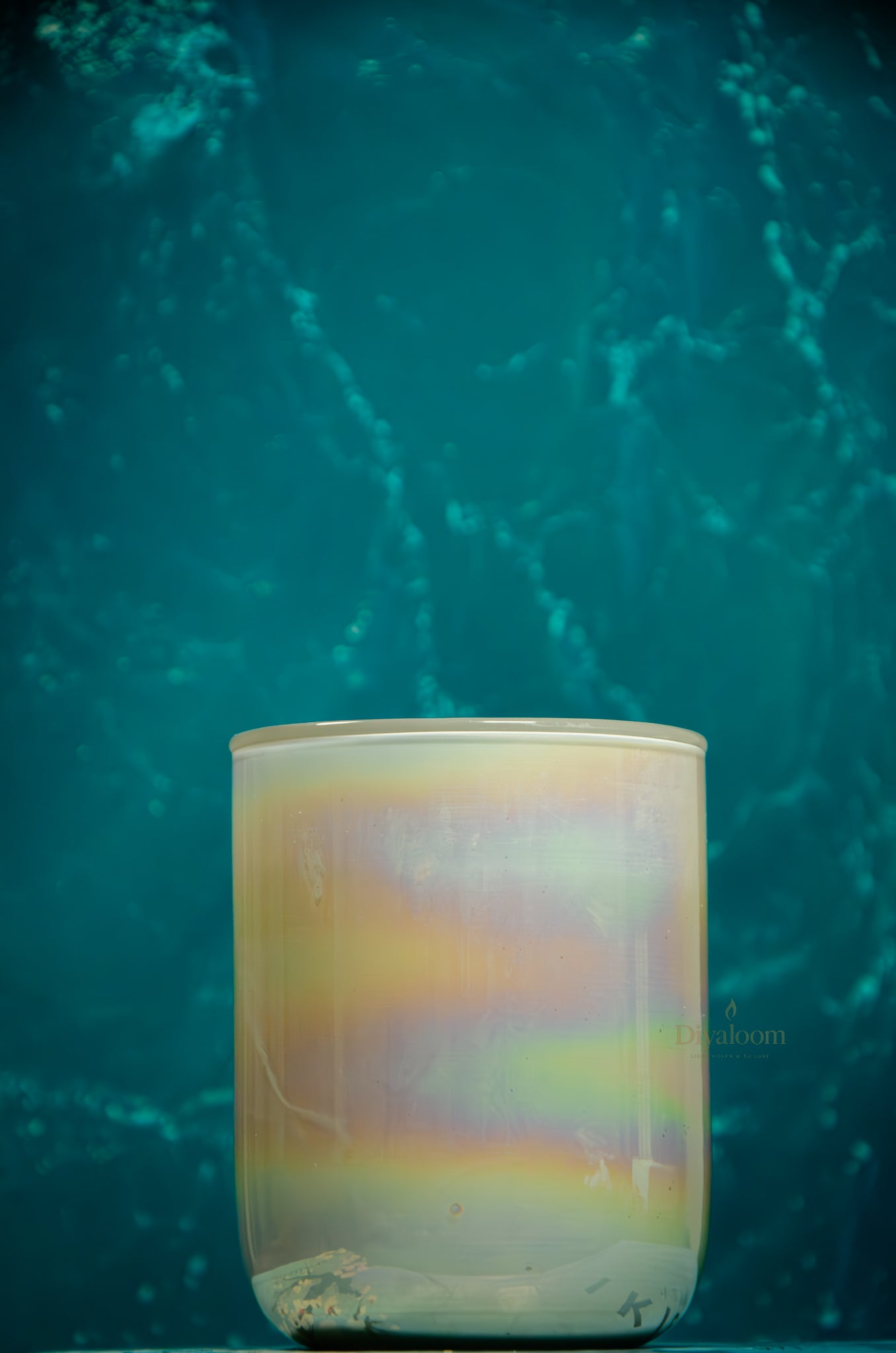 Iridescent Glow Jar Candle Diyaloom