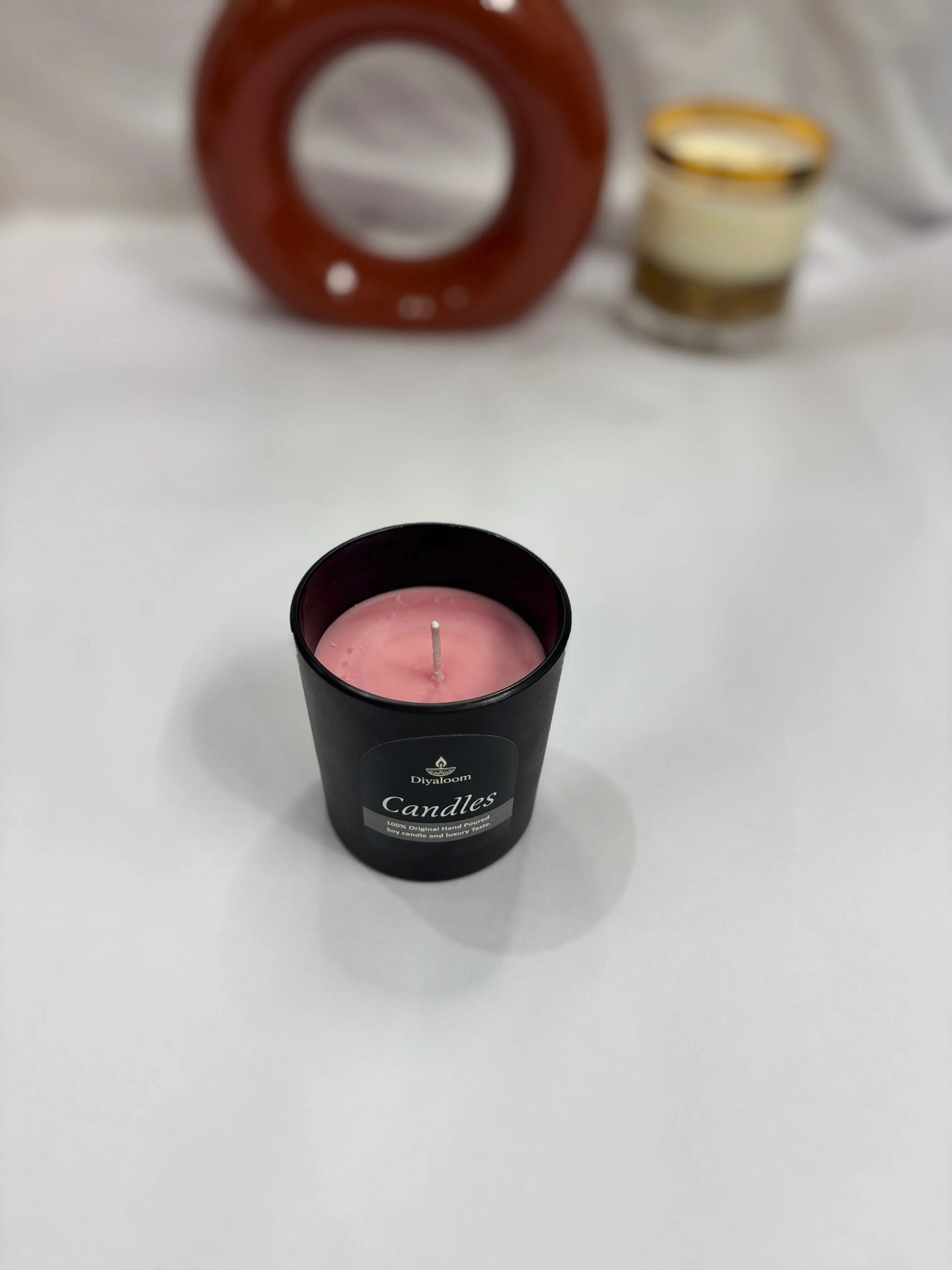 Blush Bloom Soy Candle Diyaloom